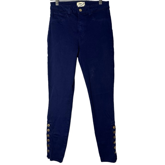 L'AGENCE Piper High Rise Skinny Rinse Jeans Size 28 - Picture 2 of 11